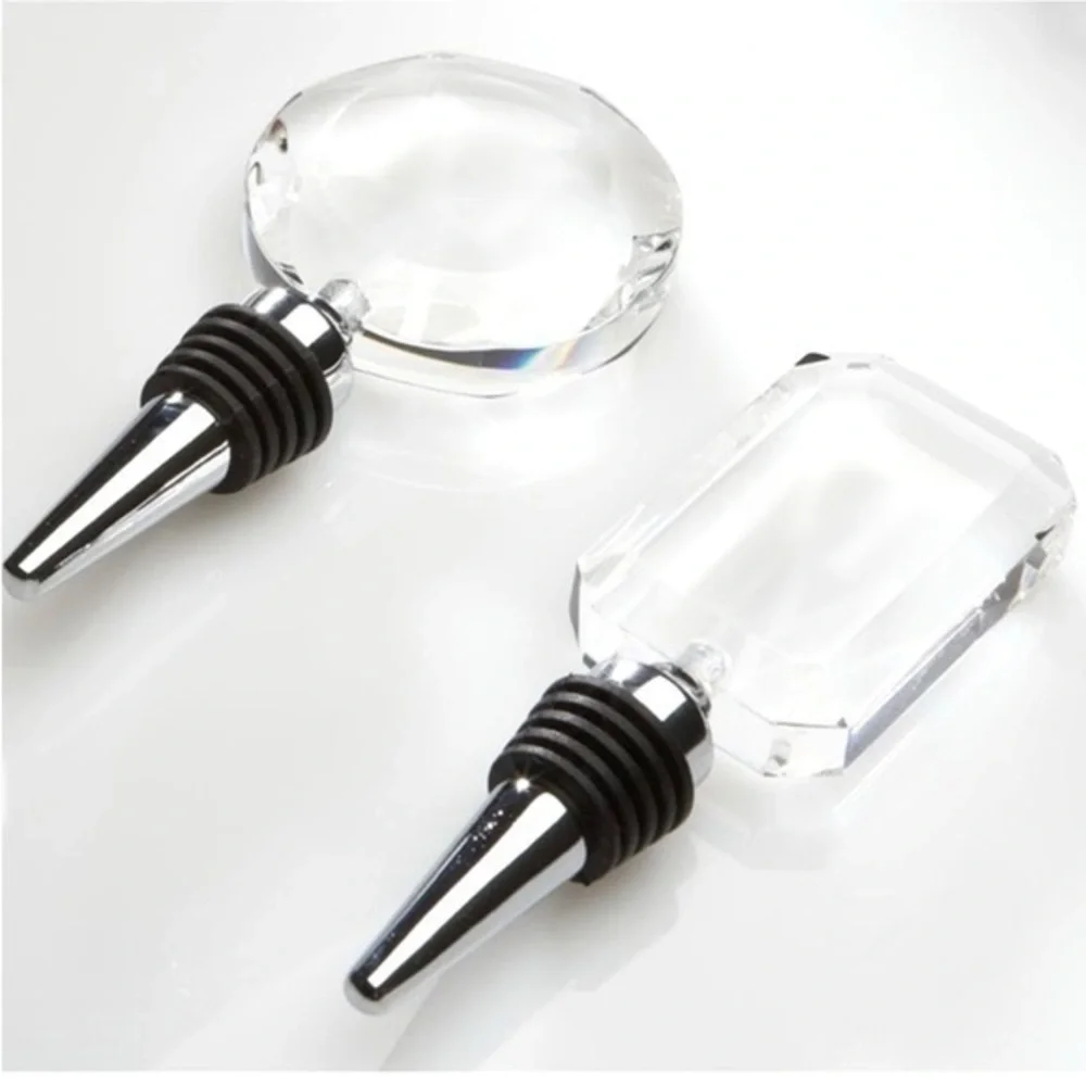 Pottery Barn Bohemian Jewel Glass Wine Bottle Stoppers!